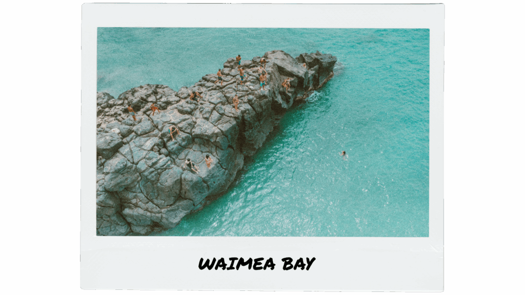 waimea bay polaroid